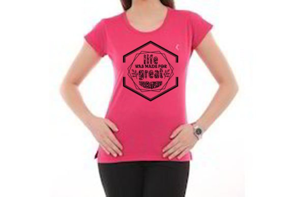 Adventure Quote SVG Design for T-Shirt Graphics