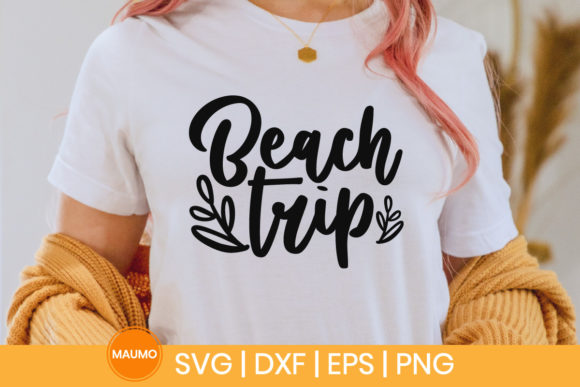 Beach Trip SVG for Print Templates and Graphics