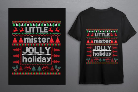 Christmas Quote SVG Design for T-Shirt Graphics