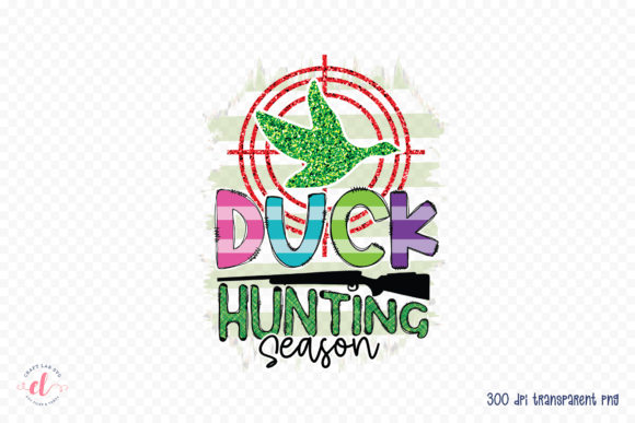 Duck Hunting Season PNG for Crafts and Graphics