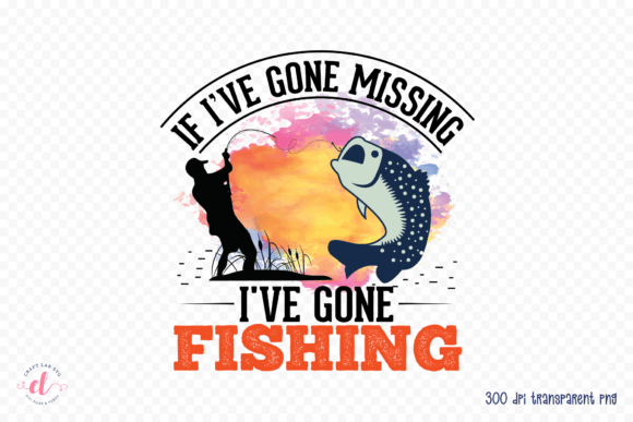 Fishing Sublimation Design for Blogs and Crafts