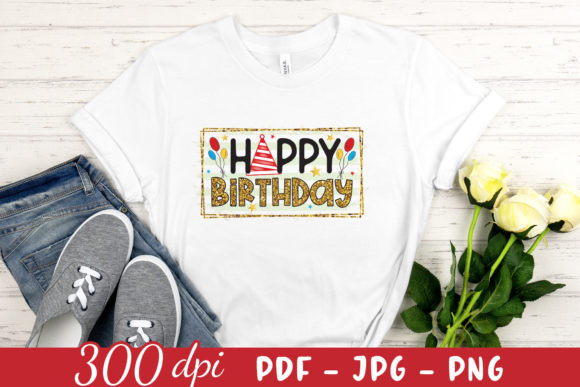 Happy Birthday PNG for Crafts and Graphics