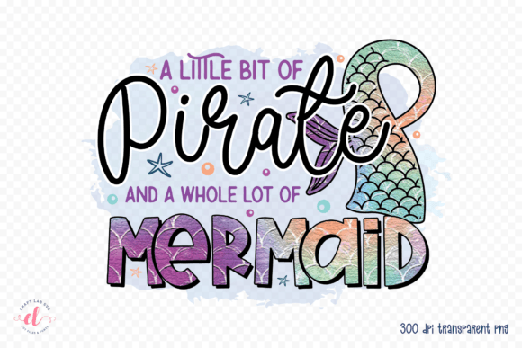 Mermaid Sublimation Design for Local Business Branding