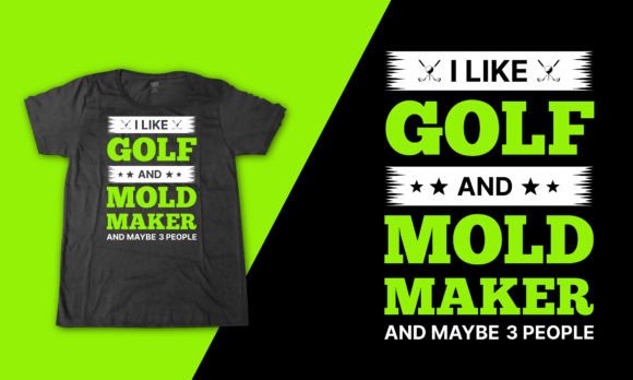 Minimal Golf Quote Svg for Mold Maker - A Graphic Design Asset for T-Shirt Designs